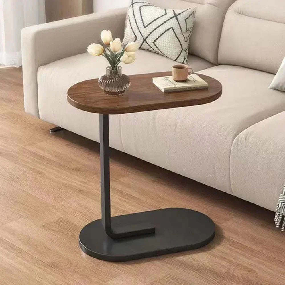 Movable Home Living Room Side Table C-Shaped Nightstand End Sofa Table Simplicity Coffee Tables Mini Sofa Side Tables Household