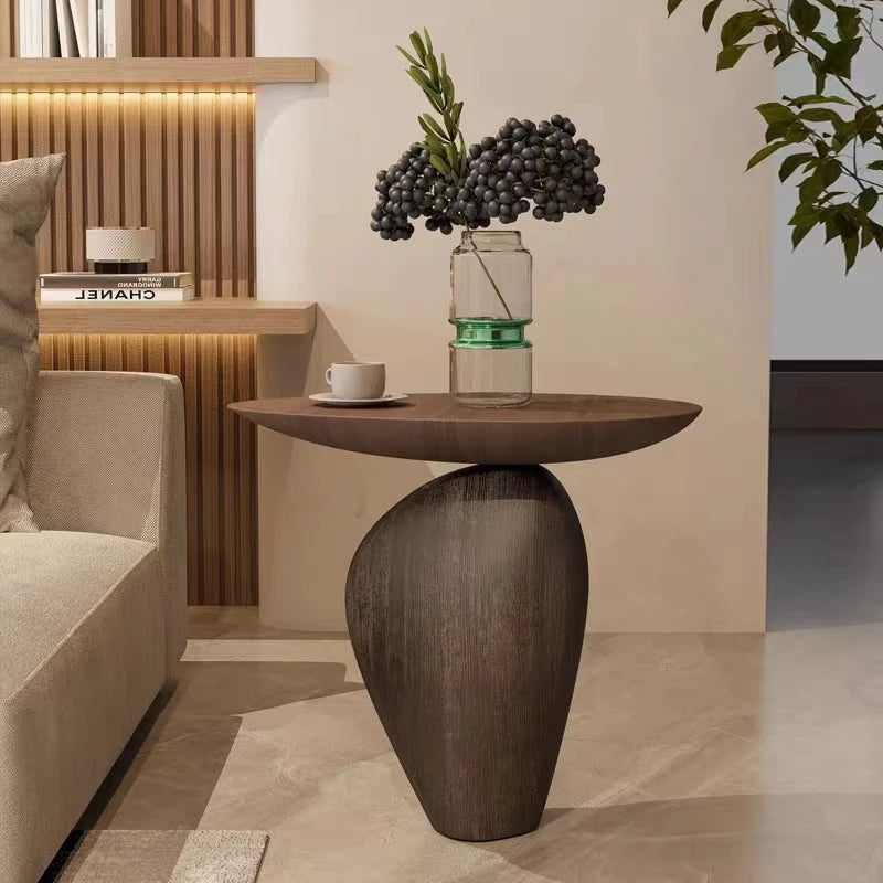 Coffee Table Creative Edge Table Living Room Sofa Side Table Designer Art Cobblestone Table Modern Home Furniture Luxury Home De
