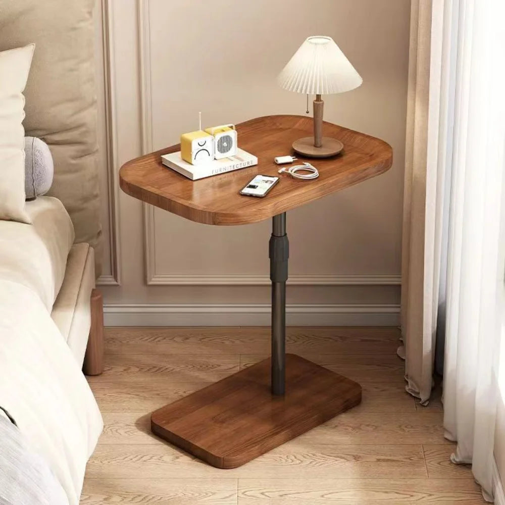 Movable Home Living Room Side Table C-Shaped Nightstand End Sofa Table Simplicity Coffee Tables Mini Sofa Side Tables Household