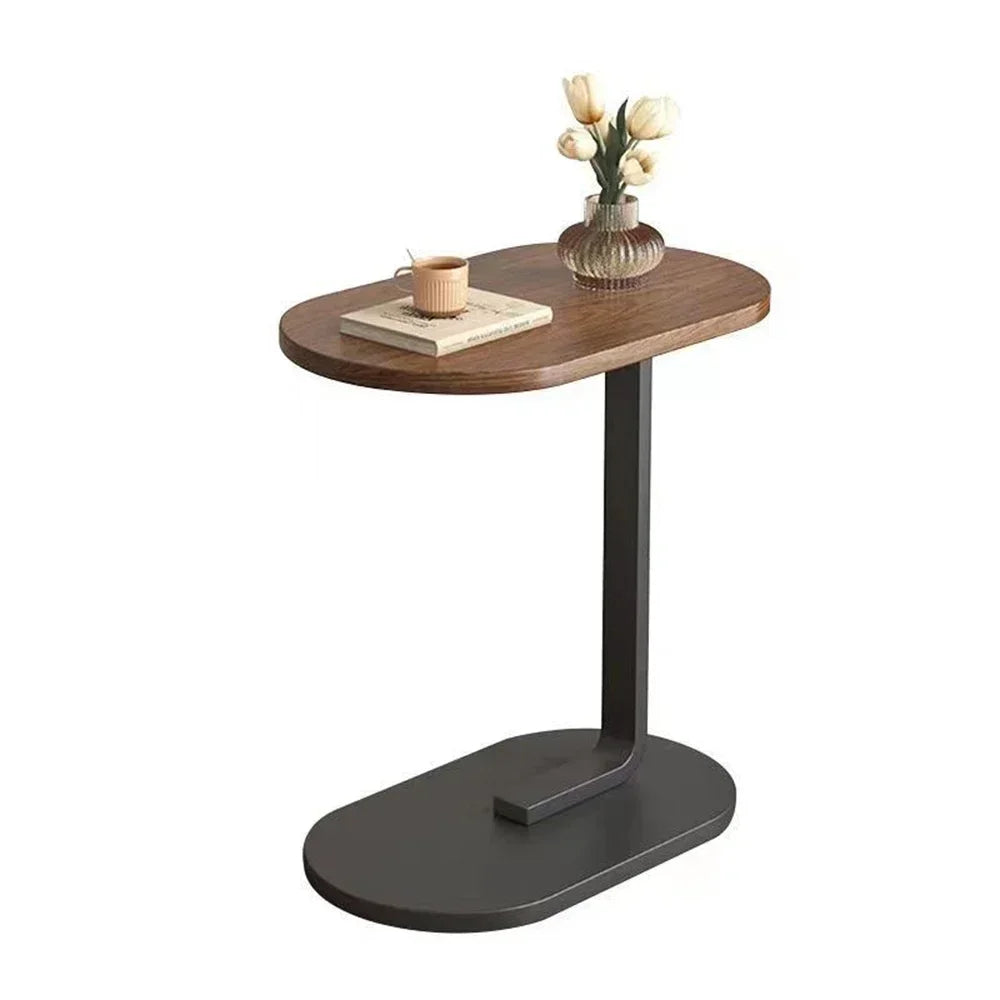 Movable Home Living Room Side Table C-Shaped Nightstand End Sofa Table Simplicity Coffee Tables Mini Sofa Side Tables Household