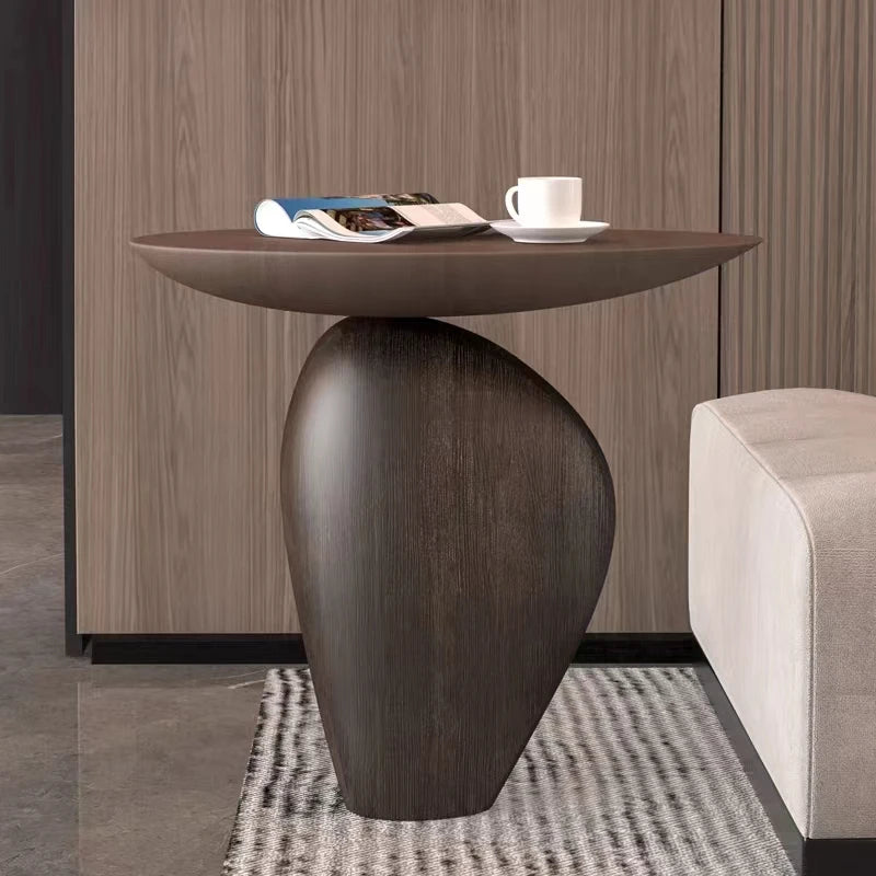 Coffee Table Creative Edge Table Living Room Sofa Side Table Designer Art Cobblestone Table Modern Home Furniture Luxury Home De
