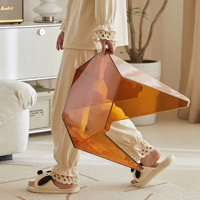 Acrylic Transparent Coffee Table Living Room Sofa Table Web Celebrity Bedroom Table Indoor Style Furniture Stylish Clear